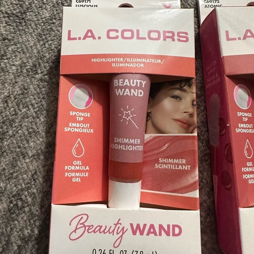 LA Colors Shimmer & Matte Liquid Gel Blushes Beauty Wand